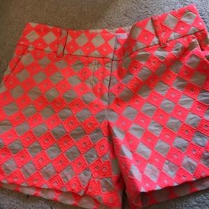 Tan and Orange Shorts