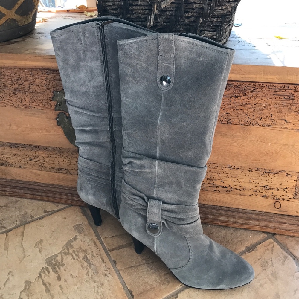 Franco Fortini Gray Boots