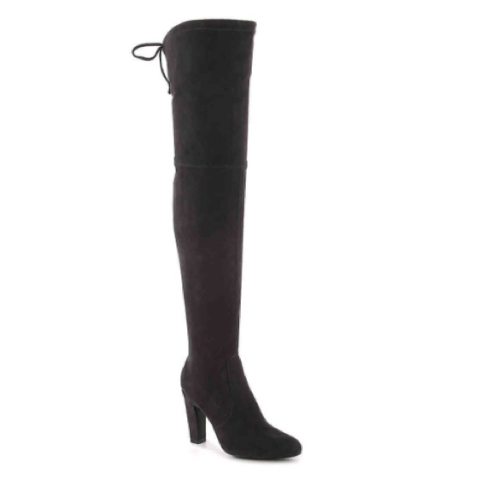 Black Knee High Boots from DSW