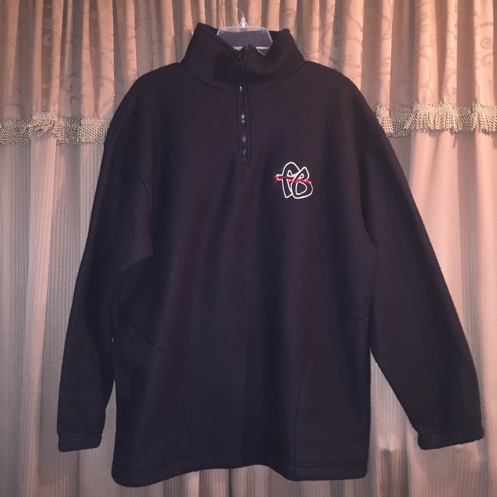 Vintage 90s FUBU fleece Zip Up Pullover