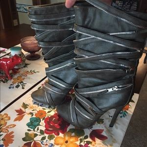Sexy Zipper Boots