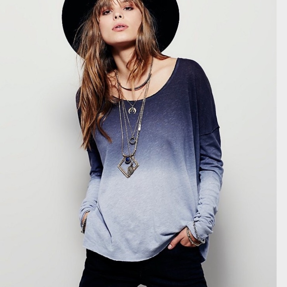 FP starry night ombré tee