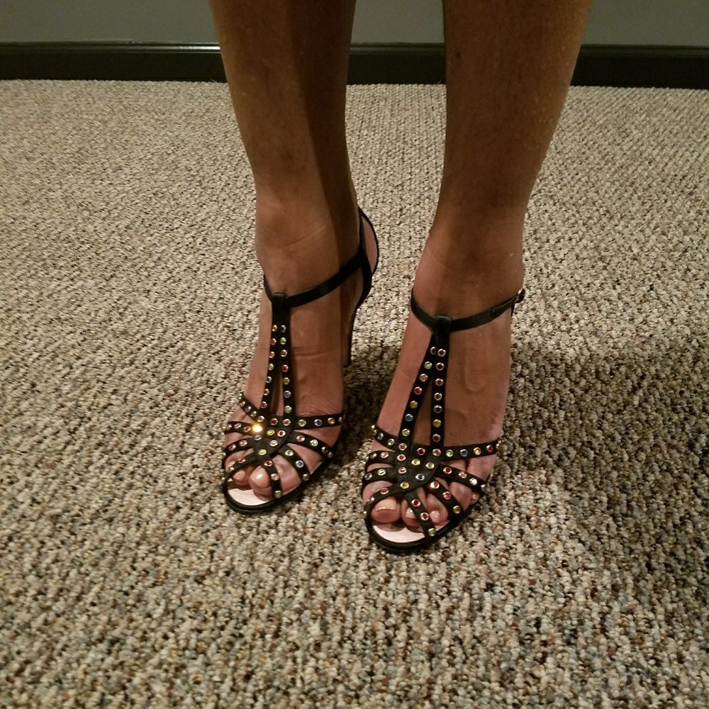 Betsey  Johnson  strappy heel