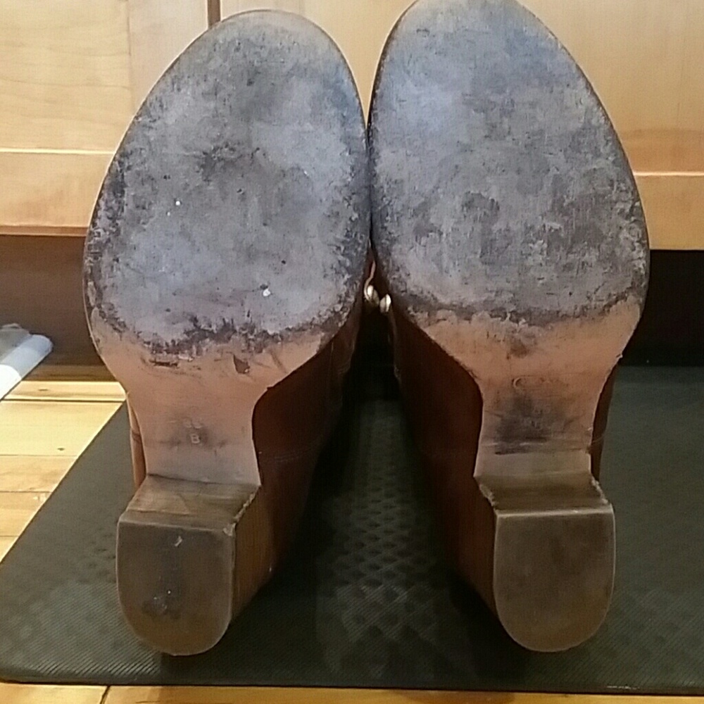 Coach Fayt Whiskey Leather boots - Picture 4 of 8