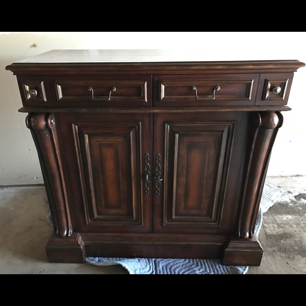 Beautiful wooden armoire, perfect condition.