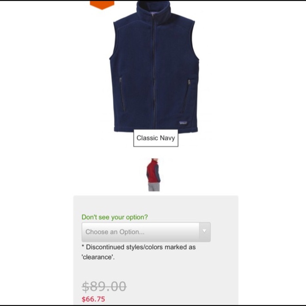 ‼️ SOLD Patagonia Vest‼️