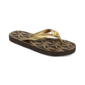 Michael Kors Jet Set Flip Flops