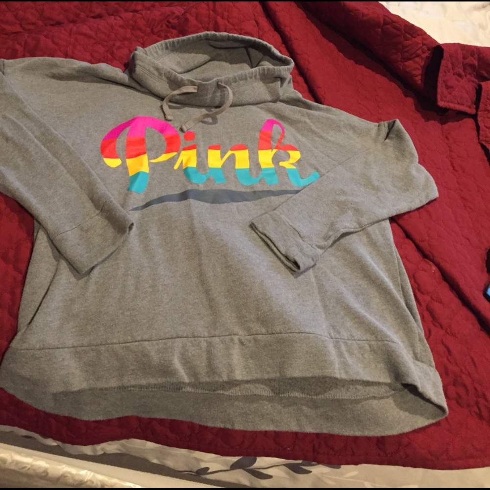 Pink Ombré Hoodie