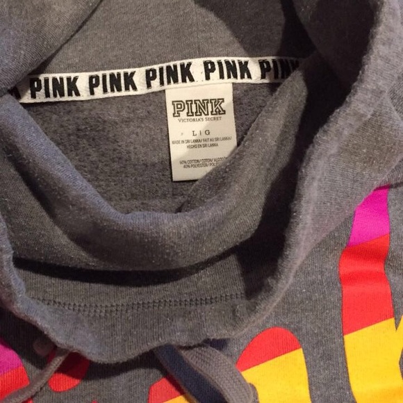 Pink Ombré Hoodie - Picture 2 of 3