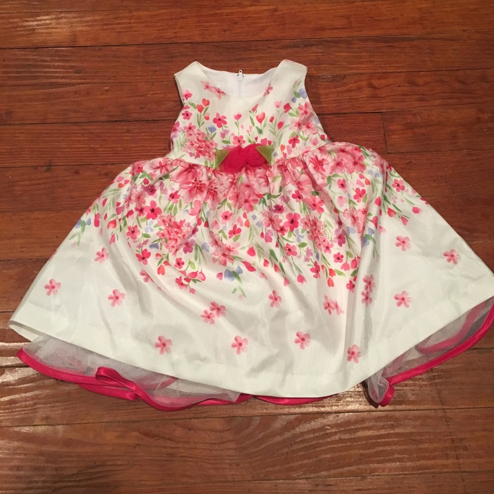 Nwt Bonnie baby spring dress with diaper cover