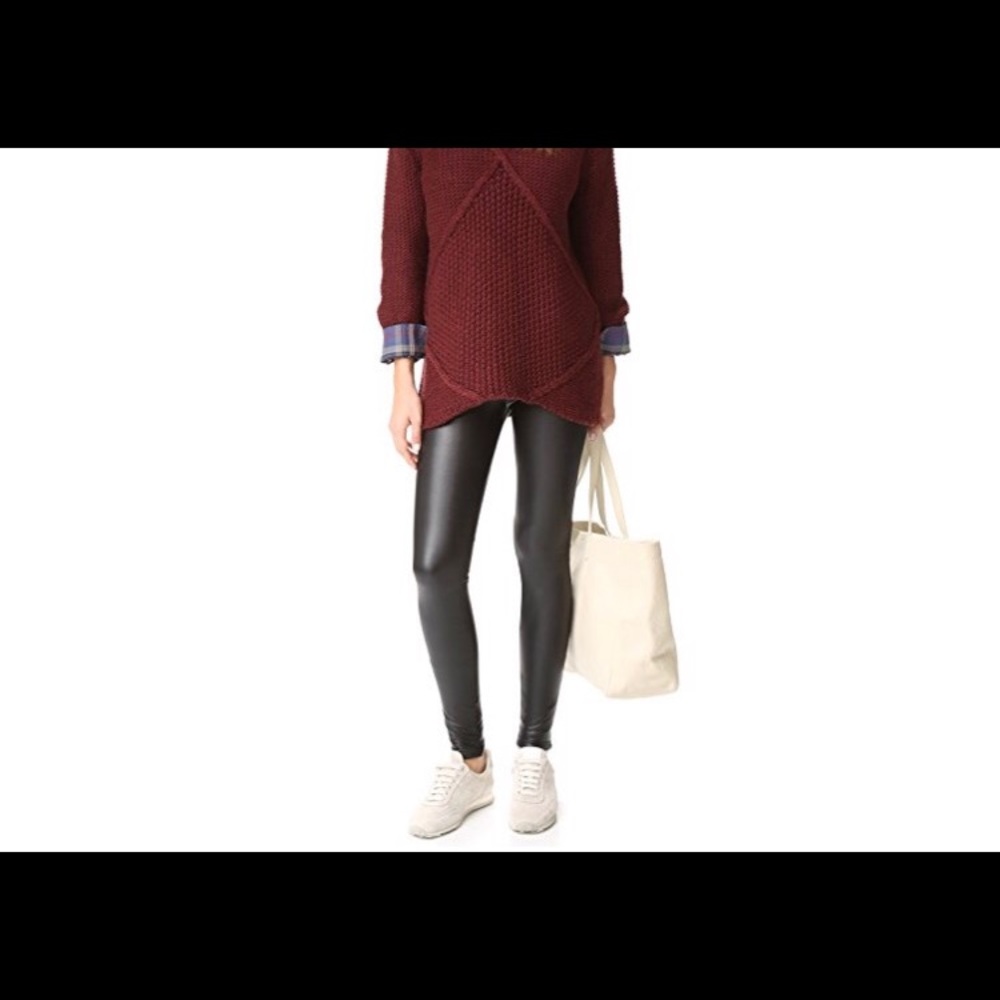 Plush Fleece Lined Liquid Leggings