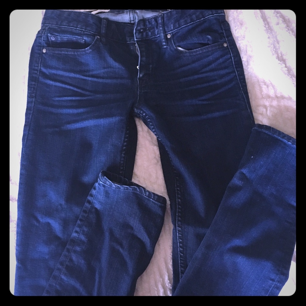 Gap always skinny cuffed jeans