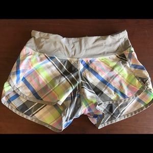 Lululemon speed shorts