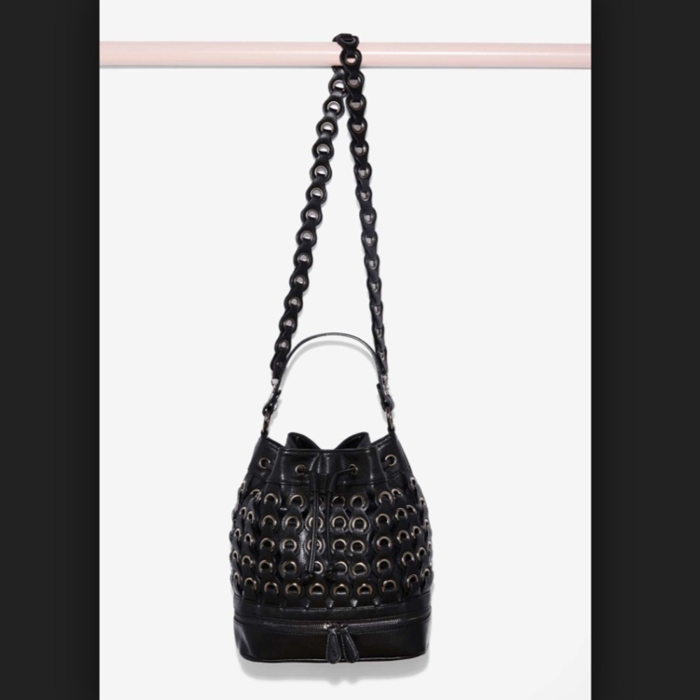 NILA ANTHONY RIVET OR DIE BUCKET BAG