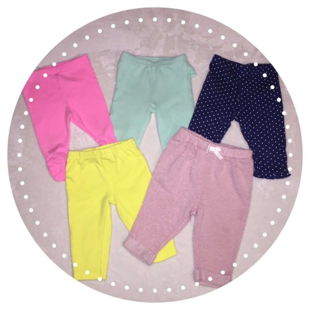 Bundle of 5- leggings/jeggings 🌼