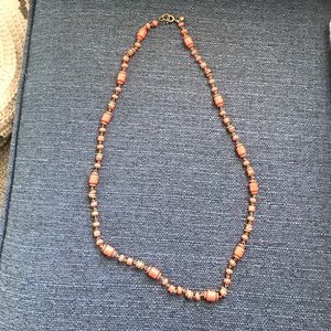 J crew orange necklace