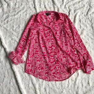 The limited long sleeve blouse Sz s petite