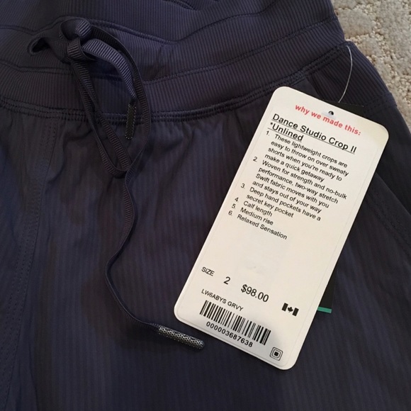 lululemon athletica Pants - 📦SOLD📦Lululemon 🍋 dance studio crop II