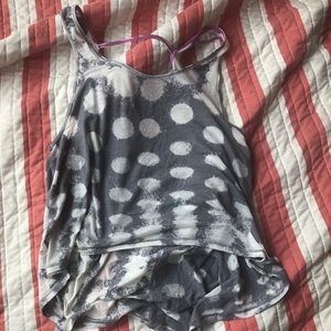 Lululemon athletic open back tank