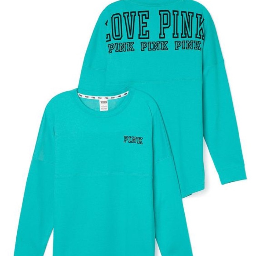 Victoria Secret PINK Varsity Crew Bundle of 3