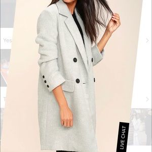 J.O.A. From Lulus coat Medium