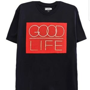 100% cotton black t shirt