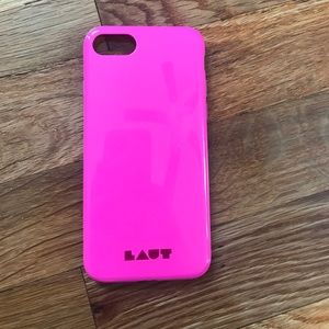 Hot pink iPhone 7 case