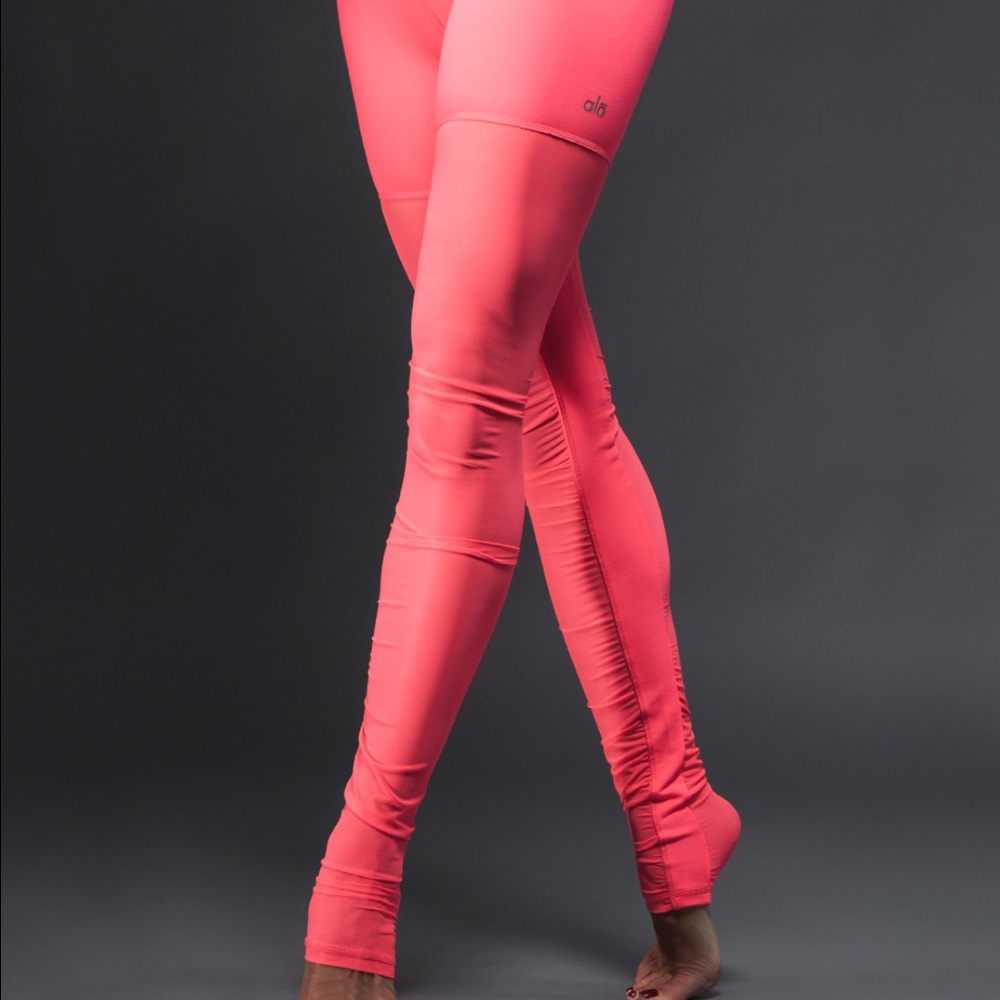 Large Alo Mesh Goddess Leggings