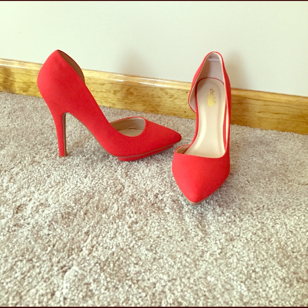 Charlotte Russe Red Heels