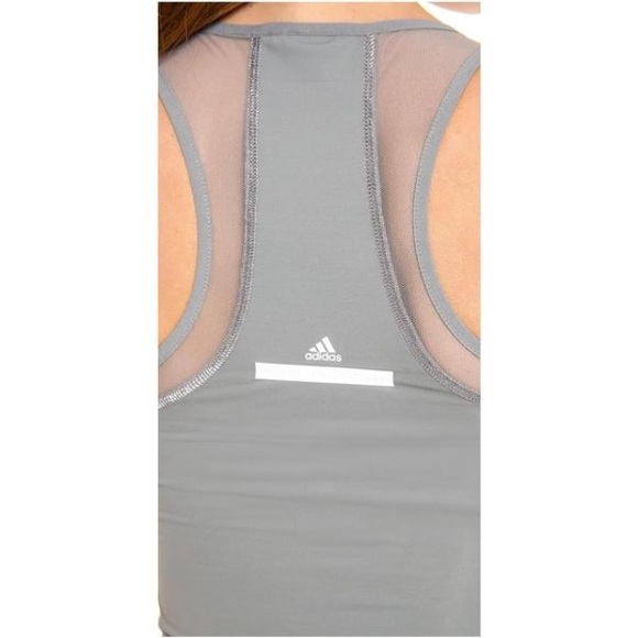 Adidas Stella McCartney Run Performance Top Gray S - Picture 3 of 6