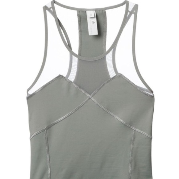 Adidas Stella McCartney Run Performance Top Gray S - Picture 6 of 6