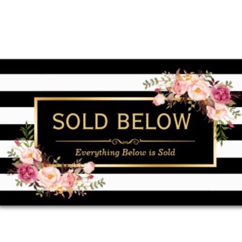 ⭐️Everything sold following this post ⭐️