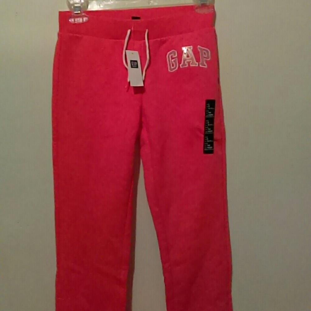 Girls Pink Gap Sweatpants