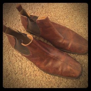 Men's Banana Republic slip on dress shoes size 9.5