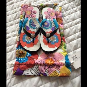 NWT! Brighton Burst Floral Flip Flop!