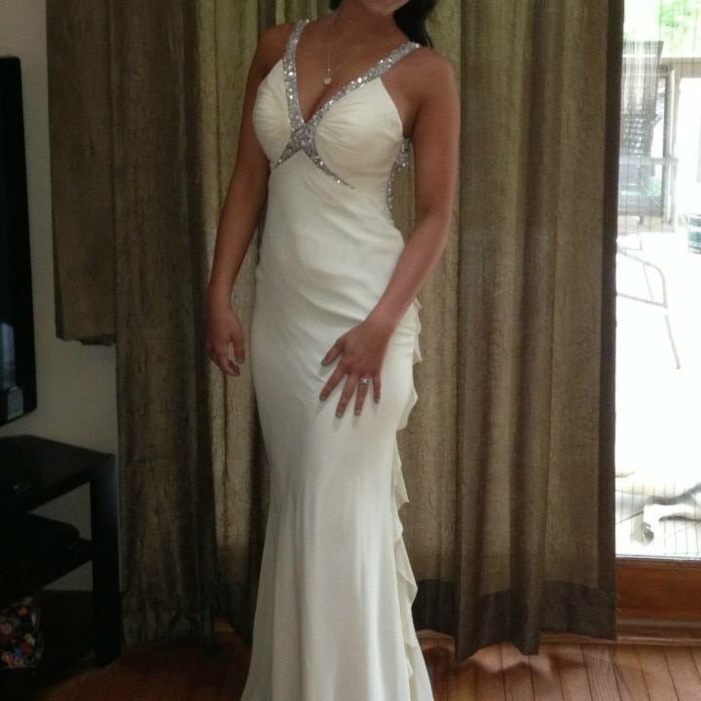 White Prom Dress