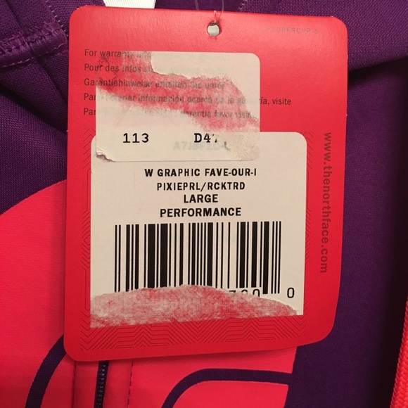 North Face Zip up hoodie - Picture 2 of 2