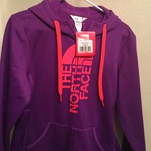 North Face Zip up hoodie