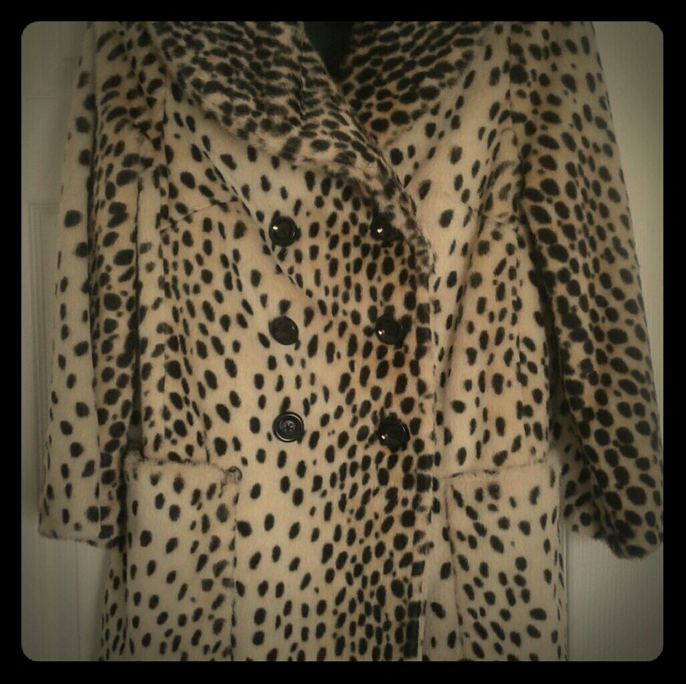 Leopard Print Coat