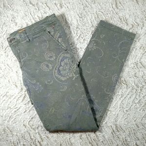 ANTHROPOLOGIE Pilcro and Letterpress Floral Pants