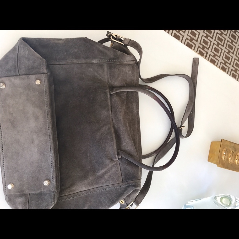 Leaving leather bag
