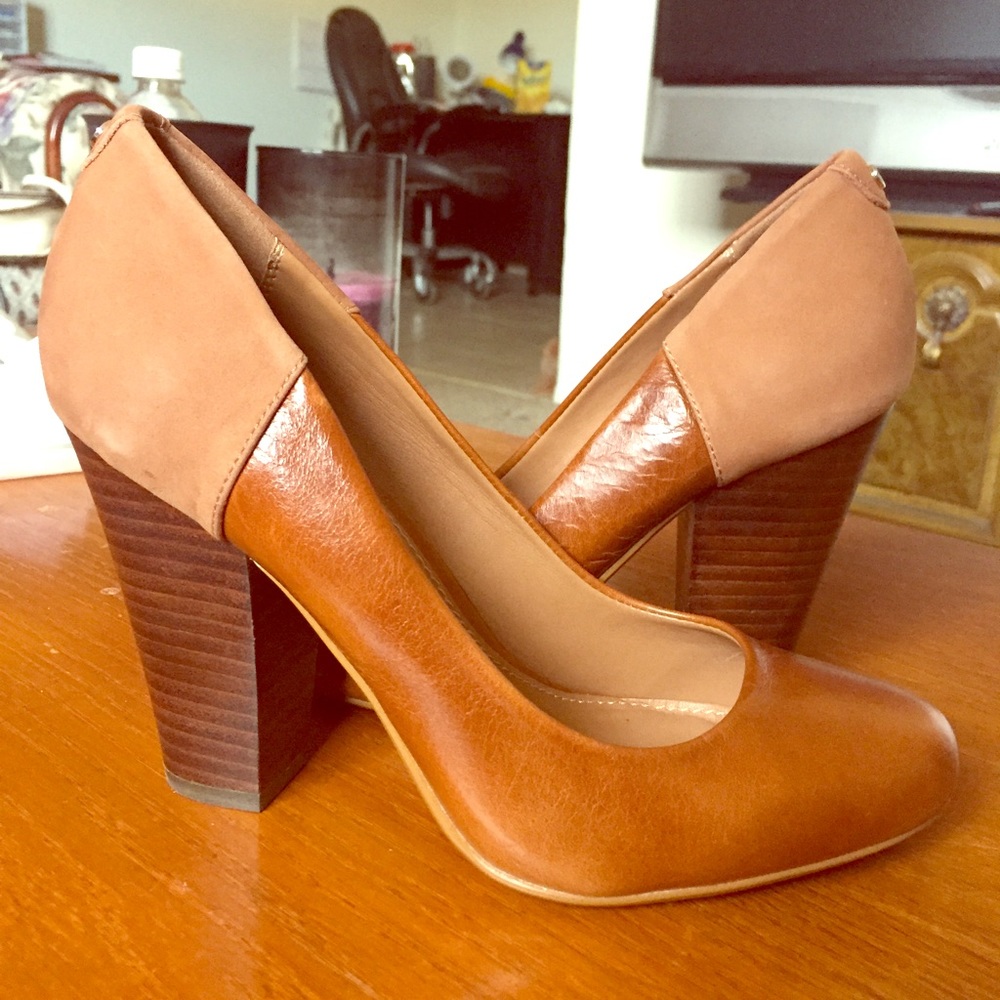 ALDO brown pumps