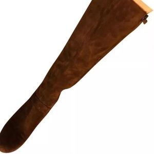 Cole haan Suede brown Wedge Boot Size 5 euro 36