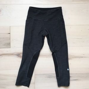 Lululemon wunderunder crop legging