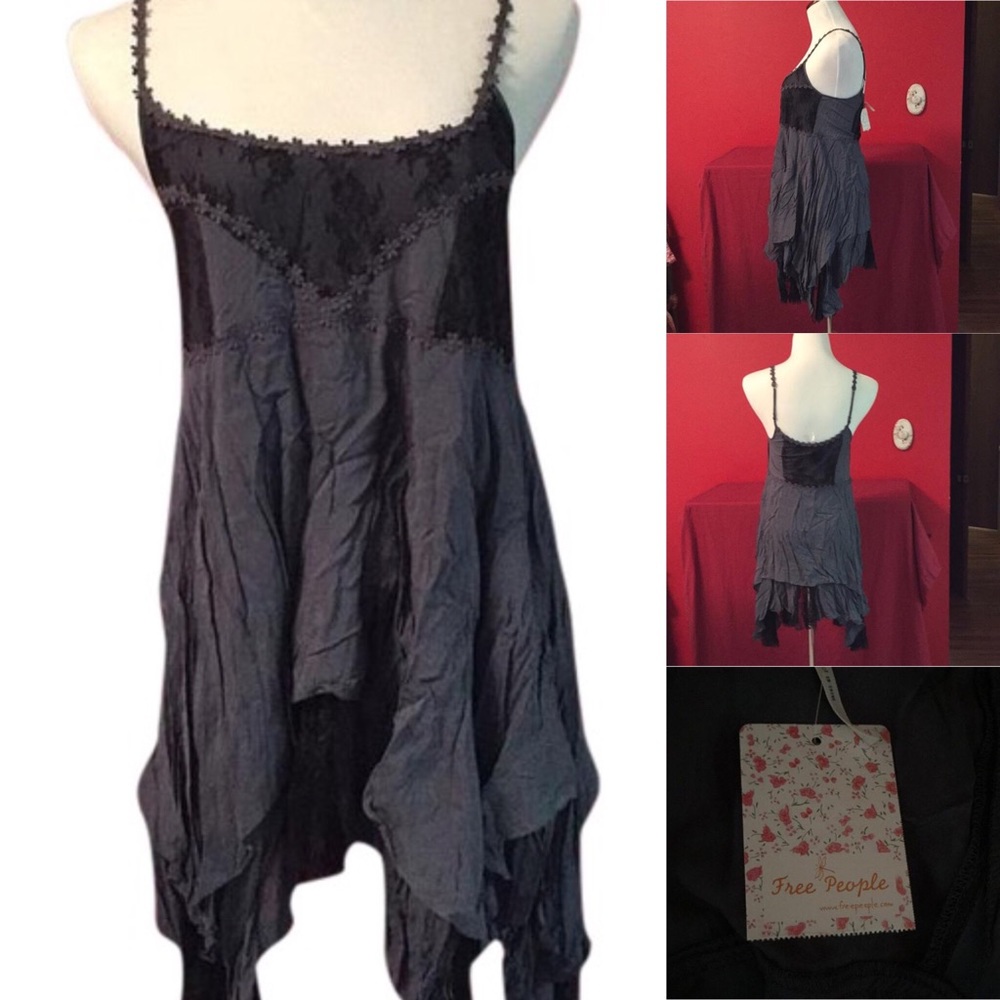 24 HR SALE ** Free People pieced Lace STORM small