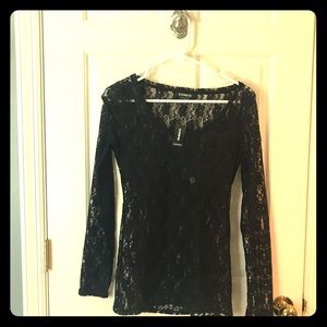 Express lace top