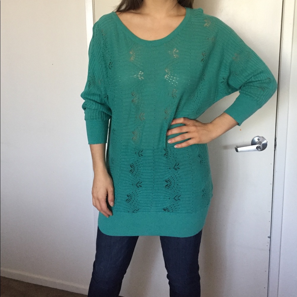 Lauren Conrad Green Top - Picture 5 of 5