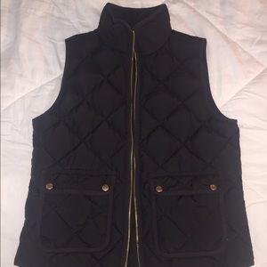 Black J. Crew vest