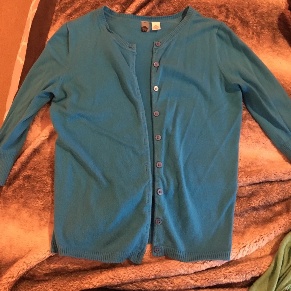 Blue bp cardigan