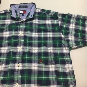 Tommy casual button down.